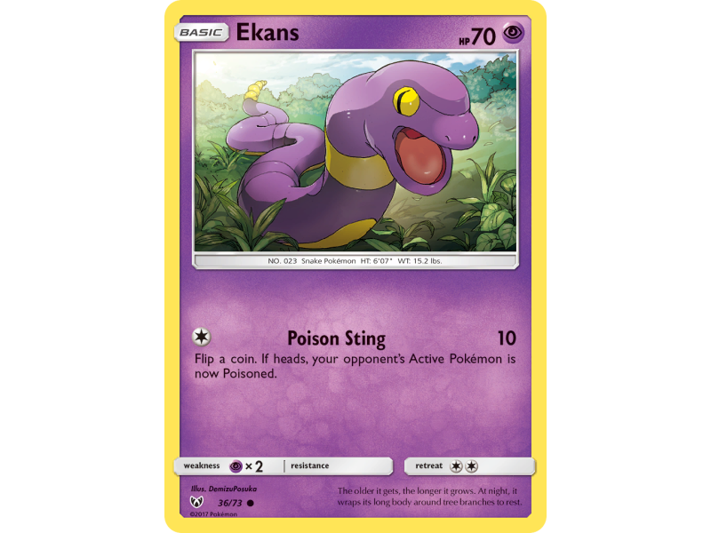 Ekans (Reverse Holo)
