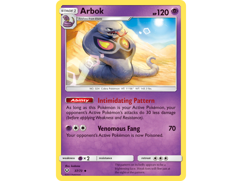 Arbok (Reverse Holo)