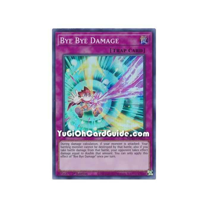 Bye Bye Damage (Super Rare) – 2020 Tin of Lost Memories | Carta YUGIOH en México