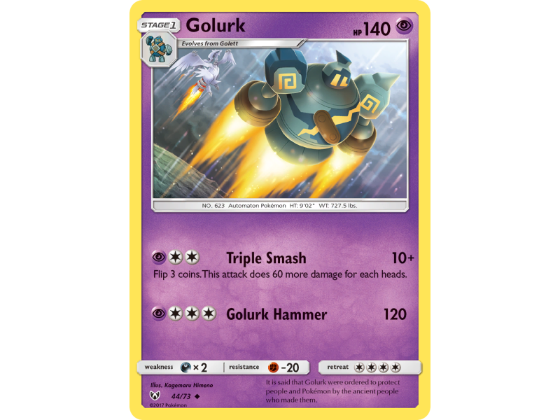 Golurk (Reverse Holo)