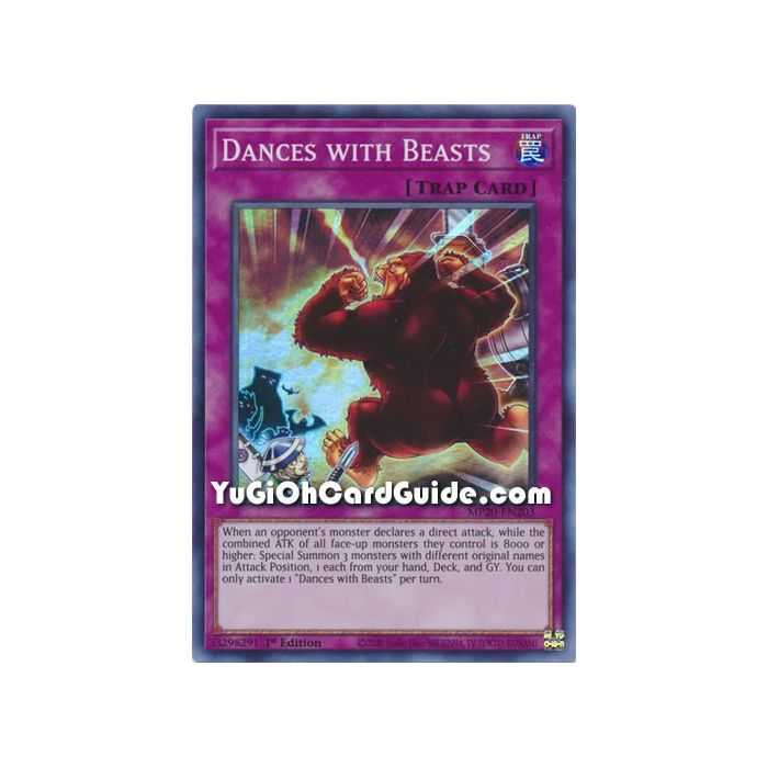 Dances with Beasts (Super Rare) – 2020 Tin of Lost Memories | Carta YUGIOH en México