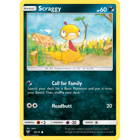 Scraggy (Reverse Holo)