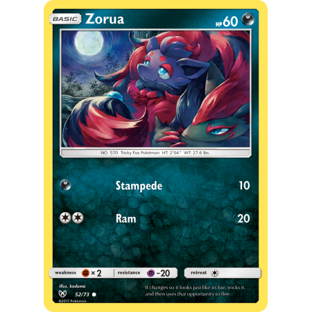 Zorua (Reverse Holo)