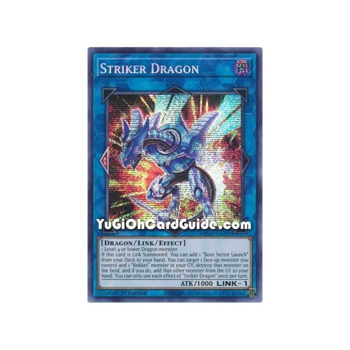 Striker Dragon (Secret Rare) – 2020 Tin of Lost Memories | Carta YUGIOH en México