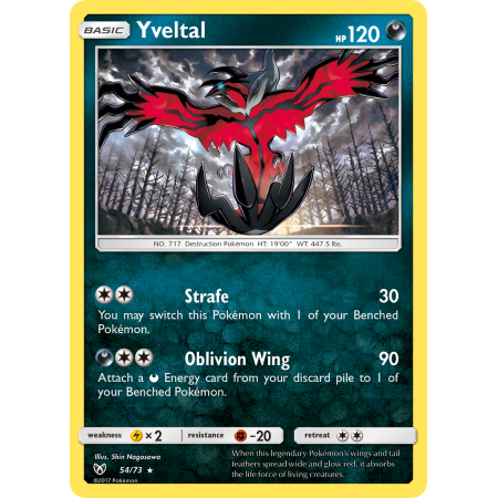Yveltal (Reverse Holo)