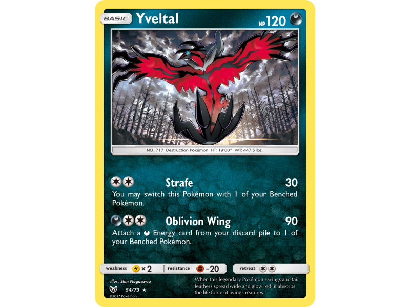 Yveltal (Reverse Holo)