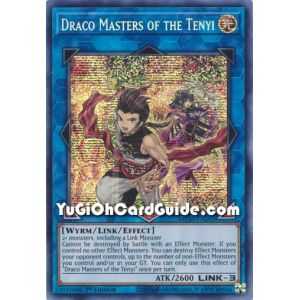 Draco Masters of the Tenyi (Secret Rare) – 2020 Tin of Lost Memories | Carta YUGIOH en México