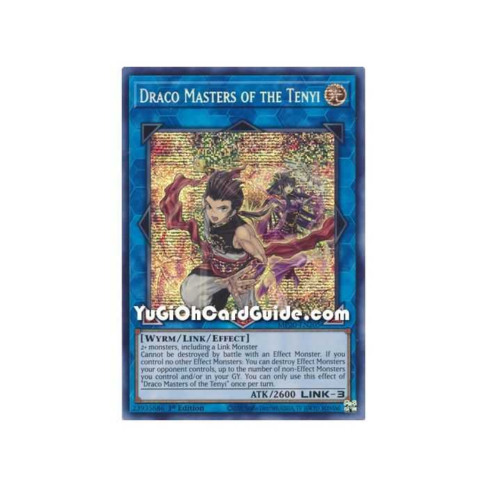 Draco Masters of the Tenyi (Secret Rare) – 2020 Tin of Lost Memories | Carta YUGIOH en México