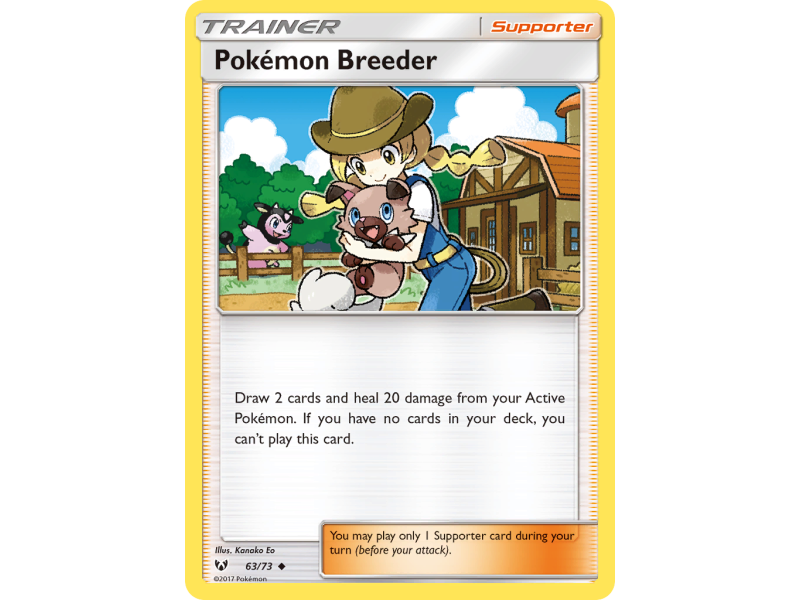 Pokémon Breeder (Reverse Holo)
