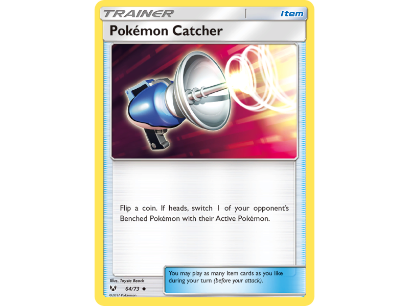 Pokémon Catcher (Reverse Holo)
