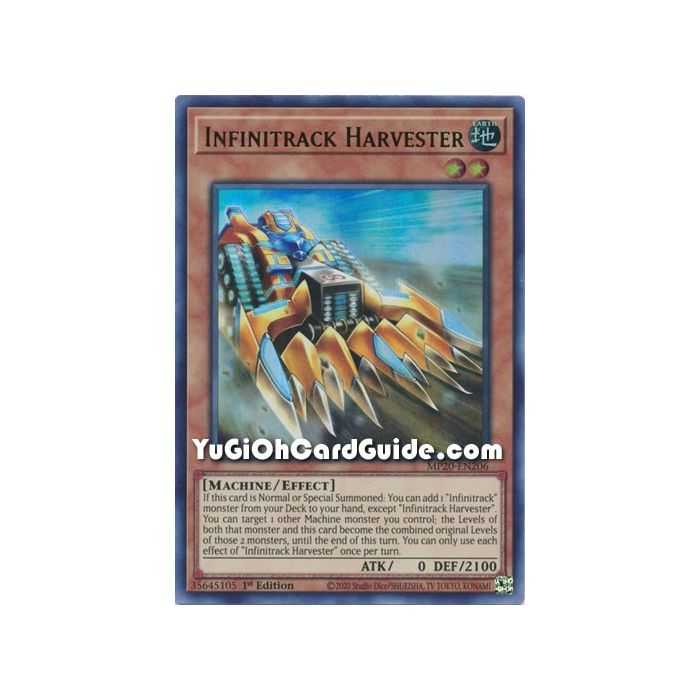 Infinitrack Harvester (Ultra Rare) – 2020 Tin of Lost Memories | Carta YUGIOH en México