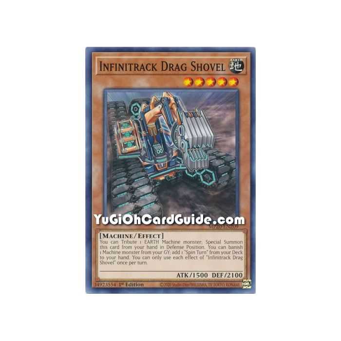 Infinitrack Drag Shovel (Common) – 2020 Tin of Lost Memories | Carta YUGIOH en México