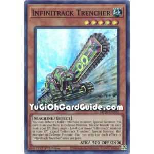 Infinitrack Trencher (Super Rare) – 2020 Tin of Lost Memories | Carta YUGIOH en México