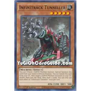 Infinitrack Tunneller (Common) – 2020 Tin of Lost Memories | Carta YUGIOH en México