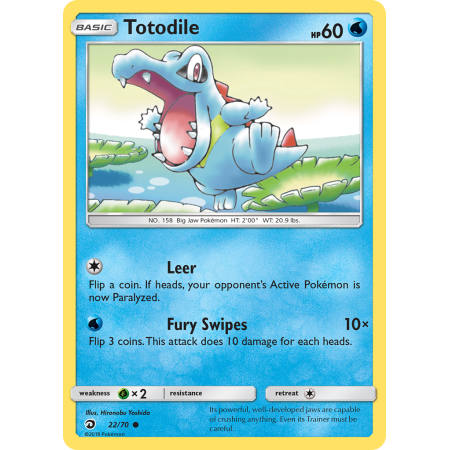 Totodile (Reverse Holo)