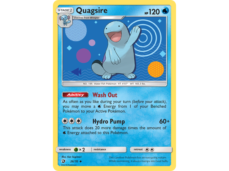 Quagsire (Reverse Holo)