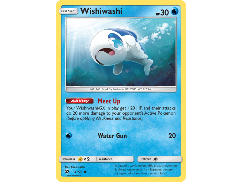 Wishiwashi (Reverse Holo)