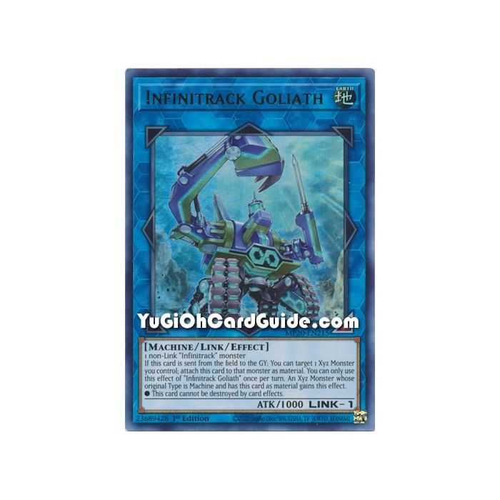 Infinitrack Goliath (Ultra Rare) – 2020 Tin of Lost Memories | Carta YUGIOH en México