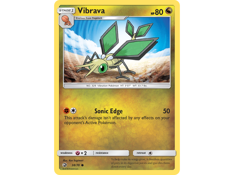 Vibrava (Reverse Holo)