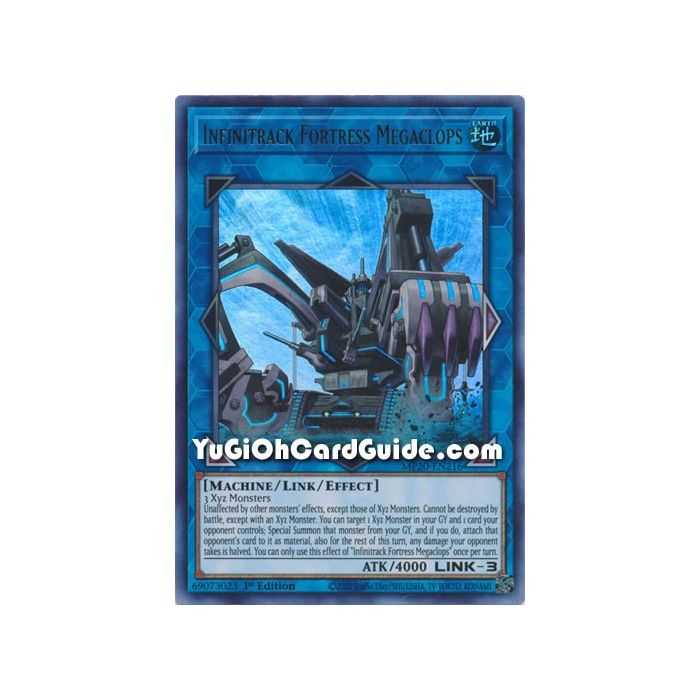 Infinitrack Fortress Megaclops (Ultra Rare) – 2020 Tin of Lost Memories | Carta YUGIOH en México