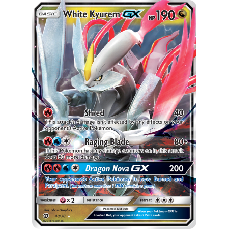 White Kyurem-GX (Holo)