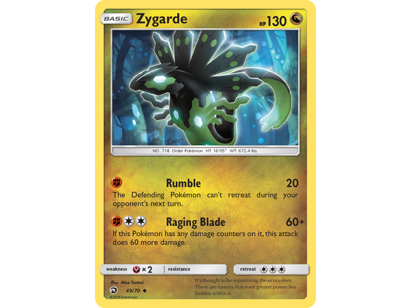 Zygarde (Reverse Holo)