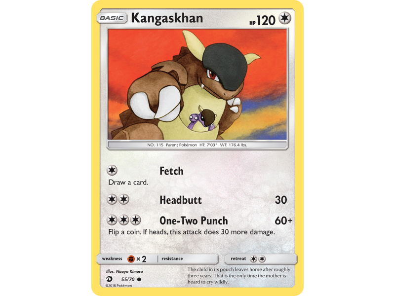Kangaskhan (Reverse Holo)