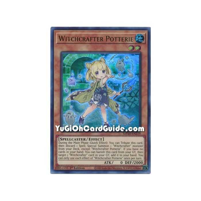 Witchcrafter Potterie (Ultra Rare) – 2020 Tin of Lost Memories | Carta YUGIOH en México