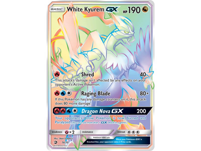 White Kyurem-GX