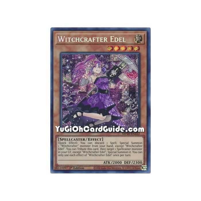 Witchcrafter Edel (Secret Rare) – 2020 Tin of Lost Memories | Carta YUGIOH en México