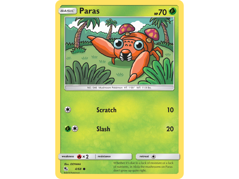 Paras (Reverse Holo)
