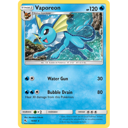 Vaporeon (Reverse Holo)
