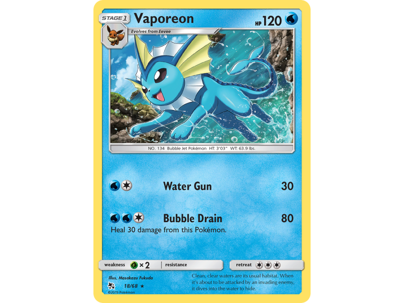 Vaporeon (Reverse Holo)