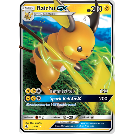 Raichu-GX (Holo)