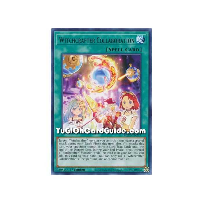 Witchcrafter Collaboration (Rare) – 2020 Tin of Lost Memories | Carta YUGIOH en México