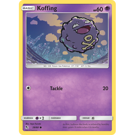 Koffing (Reverse Holo)