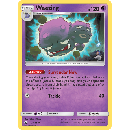 Weezing (Reverse Holo)