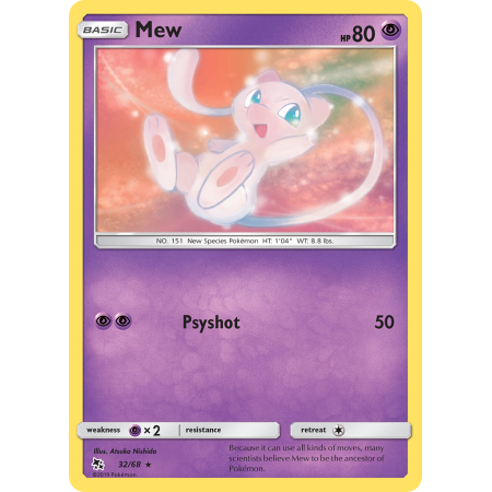 Mew (Reverse Holo)