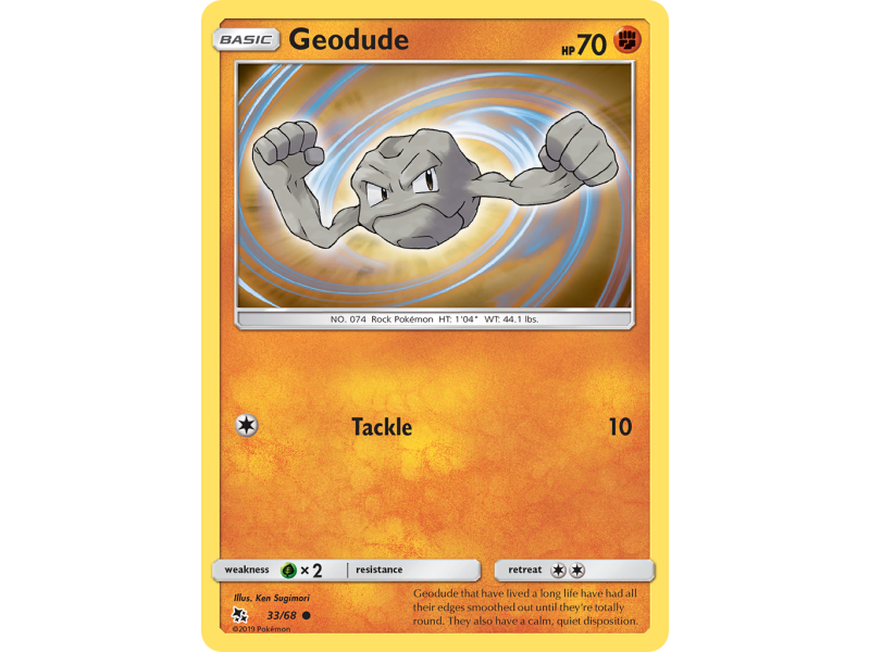Geodude (Reverse Holo)