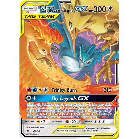 Moltres & Zapdos & Articuno-GX (Holo)
