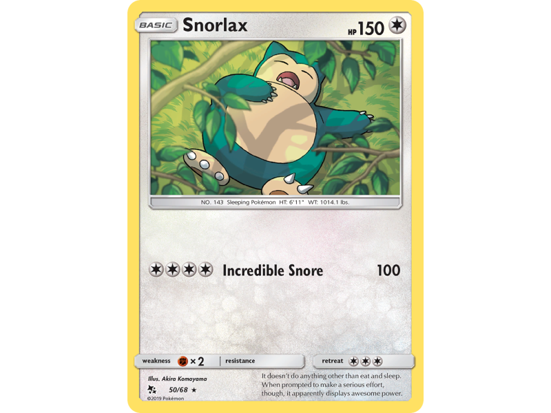Snorlax (Reverse Holo)