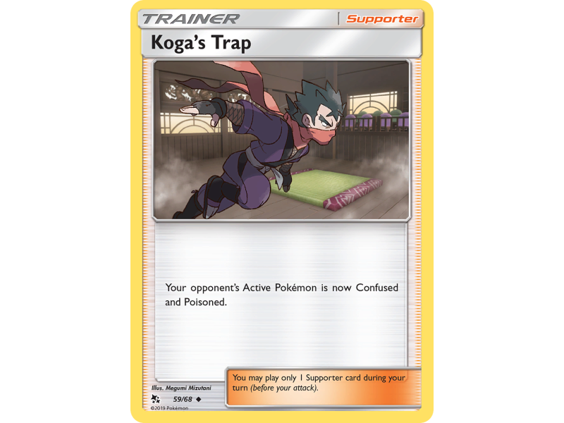 Koga's Trap (Reverse Holo)