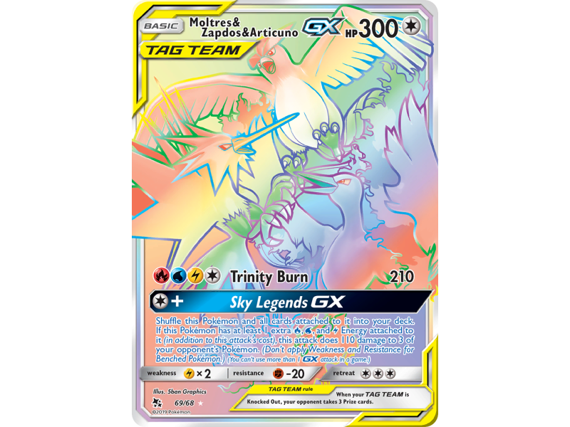 Moltres & Zapdos & Articuno-GX