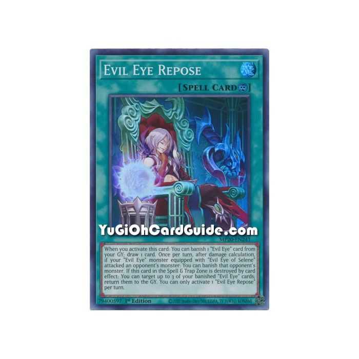 Evil Eye Repose (Super Rare) – 2020 Tin of Lost Memories | Carta YUGIOH en México
