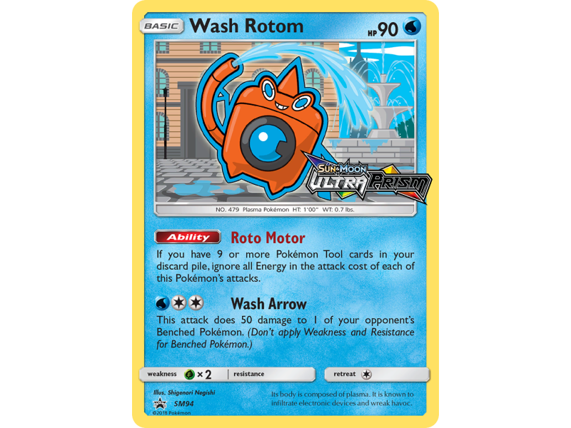 Wash Rotom