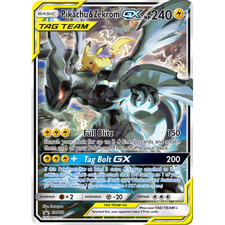 Pikachu & Zekrom-GX