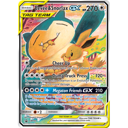 Eevee & Snorlax-GX