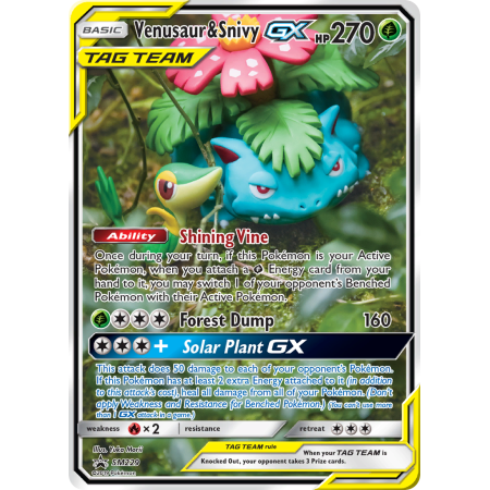Venusaur & Snivy-GX