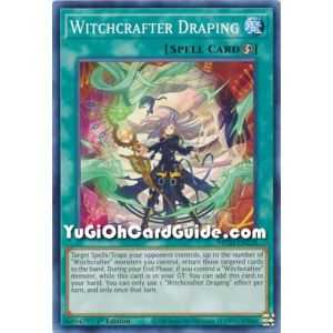 Witchcrafter Draping (Common) – 2020 Tin of Lost Memories | Carta YUGIOH en México
