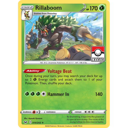 Rillaboom (Reverse Holo)
